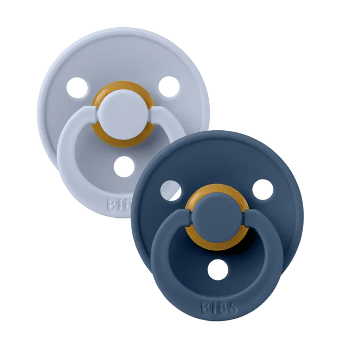 Hovedbilde Bibs Colour 2 pk - Dusty Blue/Steel Blue