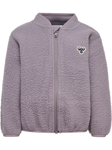 Hummel Atlas mini fleece jakke - gray ridge lilla