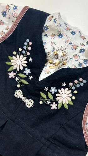 Name It Terina skjorte til festdrakt til kids - white/flowers
