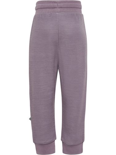 Hummel Mini ull/bambus bukse - gray ridge lilla