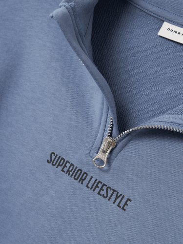 Name It Frenzo half zip genser - troposphere