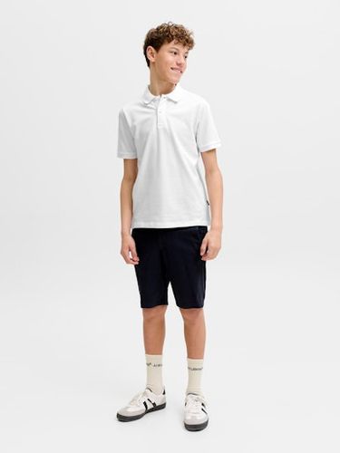 Jack & Jones Laweston Poloskjorte til junior - bright white