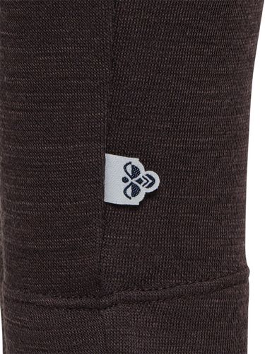 Hummel Mini ull/bambus leggings - after dark