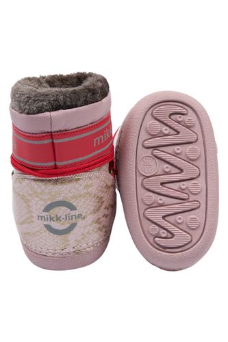 Mikk-Line Snow Boot Glitter polished- adobe rose