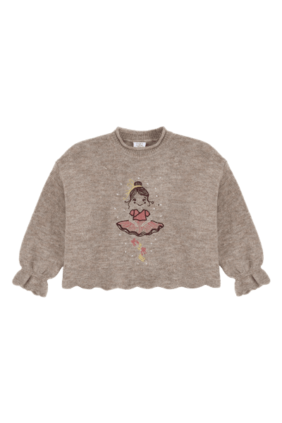 Hovedbilde Hust & Claire Charlotte Ballerina Strikkegenser ...