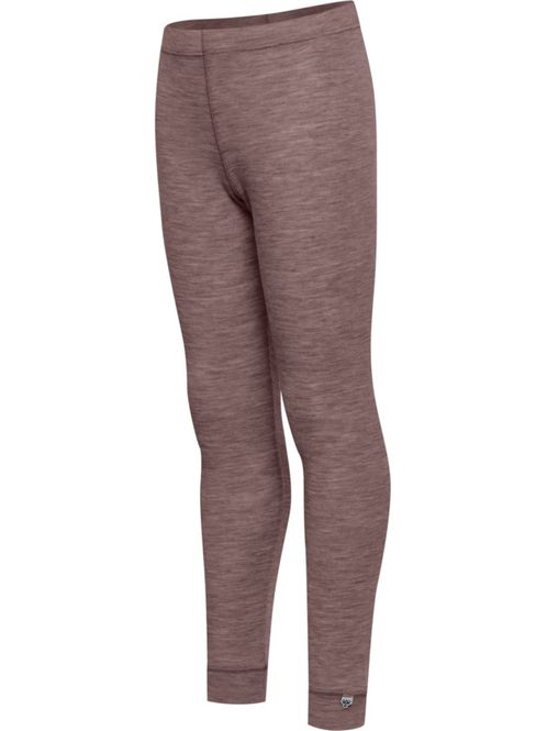Hovedbilde Hummel Jr ull ribb leggings - twilight mauve