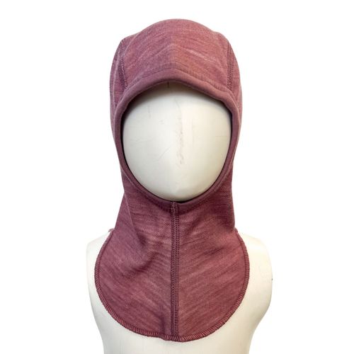 Blinke Rose ull/bambus balaclava ensfarget - floral pink