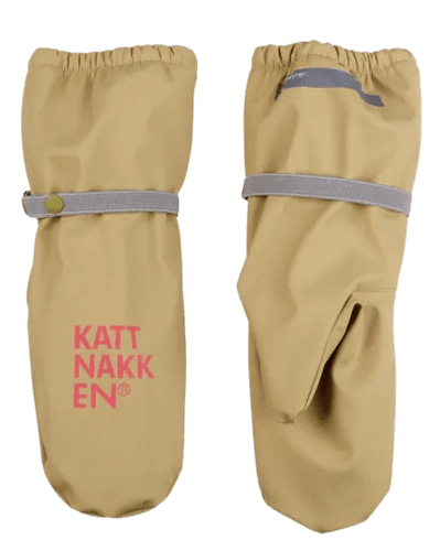 Kattnakken regnvotter - strå