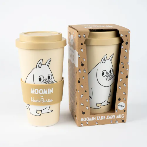 Moomin Take Away Kopp, 450ml, Sjenert Mummi