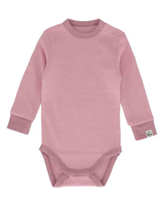 Hovedbilde Gullkorn Grana ull/bambus body til baby - ...
