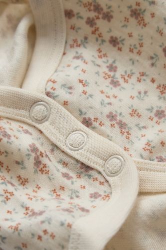 Hust & Claire Baloo Tiny ull/bambus body - off white