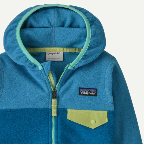 Patagonia Baby Micro D™ Snap-T® Fleece Jacket, Aquatic Blue
