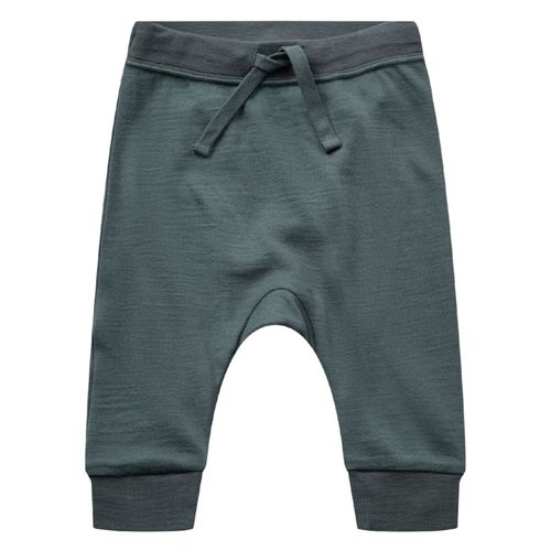 Hust & Claire Gaby ull/bambus joggebukse - balsam green