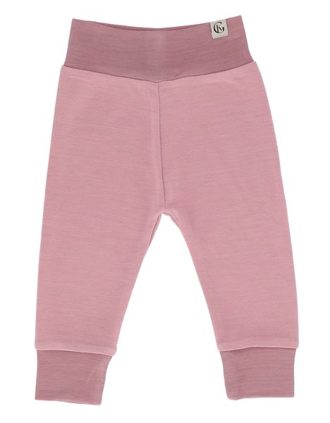 Hovedbilde Gullkorn Grana ull/bambus babybukse - tåkerosa