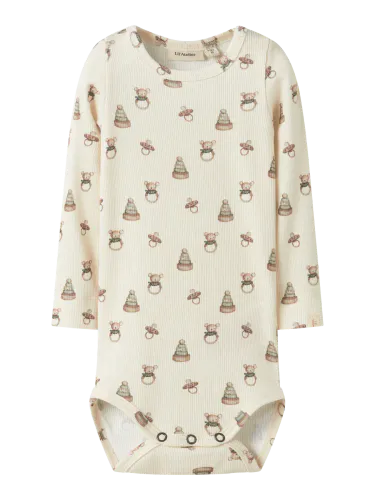 Lil'Atelier Gavo slim body til baby - turtledove
