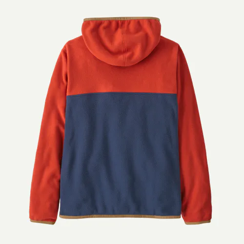 Patagonia Kids' Micro D™ Snap-T® Fleece Jacket, New Navy w/Madder Red