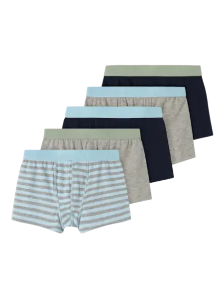 Bilde av Name It 5pk boxer - Aquamarine
