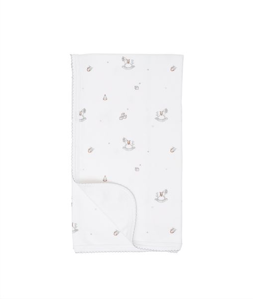 Hovedbilde LIVLY Rocking Horse babyteppe - white