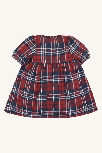 Hust & Claire Karoline Heart check kjole - teaberry