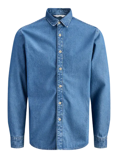 Hovedbilde Jack & JOnes Stanley denimskjorte til junior - ...