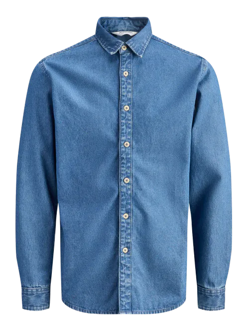 Hovedbilde Jack & JOnes Stanley denimskjorte til junior - ...