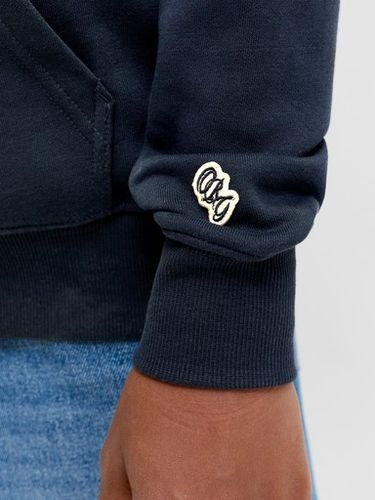 Jack & Jones Frederiksberg hettegenser til junior - sky captain