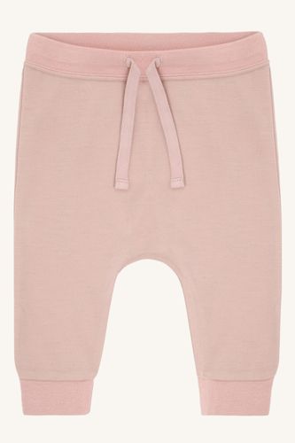 Hust & Claire Gaby ull/bambus joggebukse - dusty rose