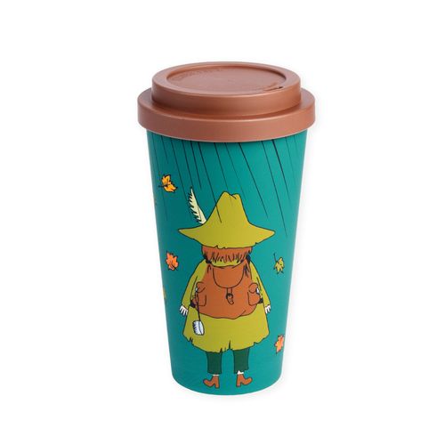Moomin Take Away Kopp, 450ml, Snusmumrikken Grønn