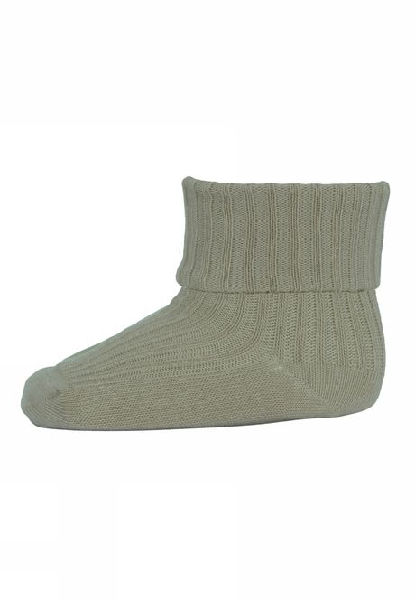 Hovedbilde MP bomull rib baby sokker- Desert sage