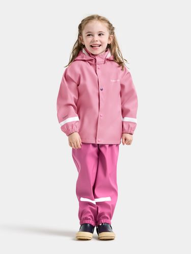Didriksons Slaskeman regnsett til barn - light heather pink