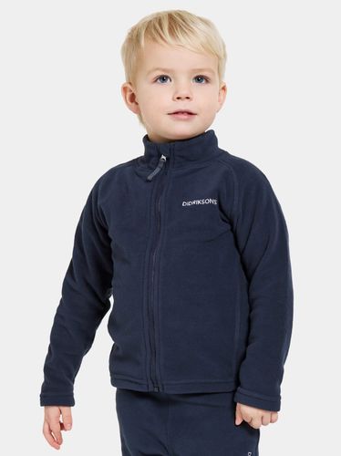 Didriksons Monte fleecejakke med zip - navy