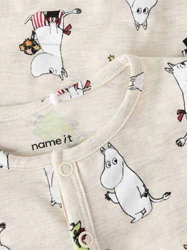 Name It Selper Moomin pysjamas heldress til baby - peyote