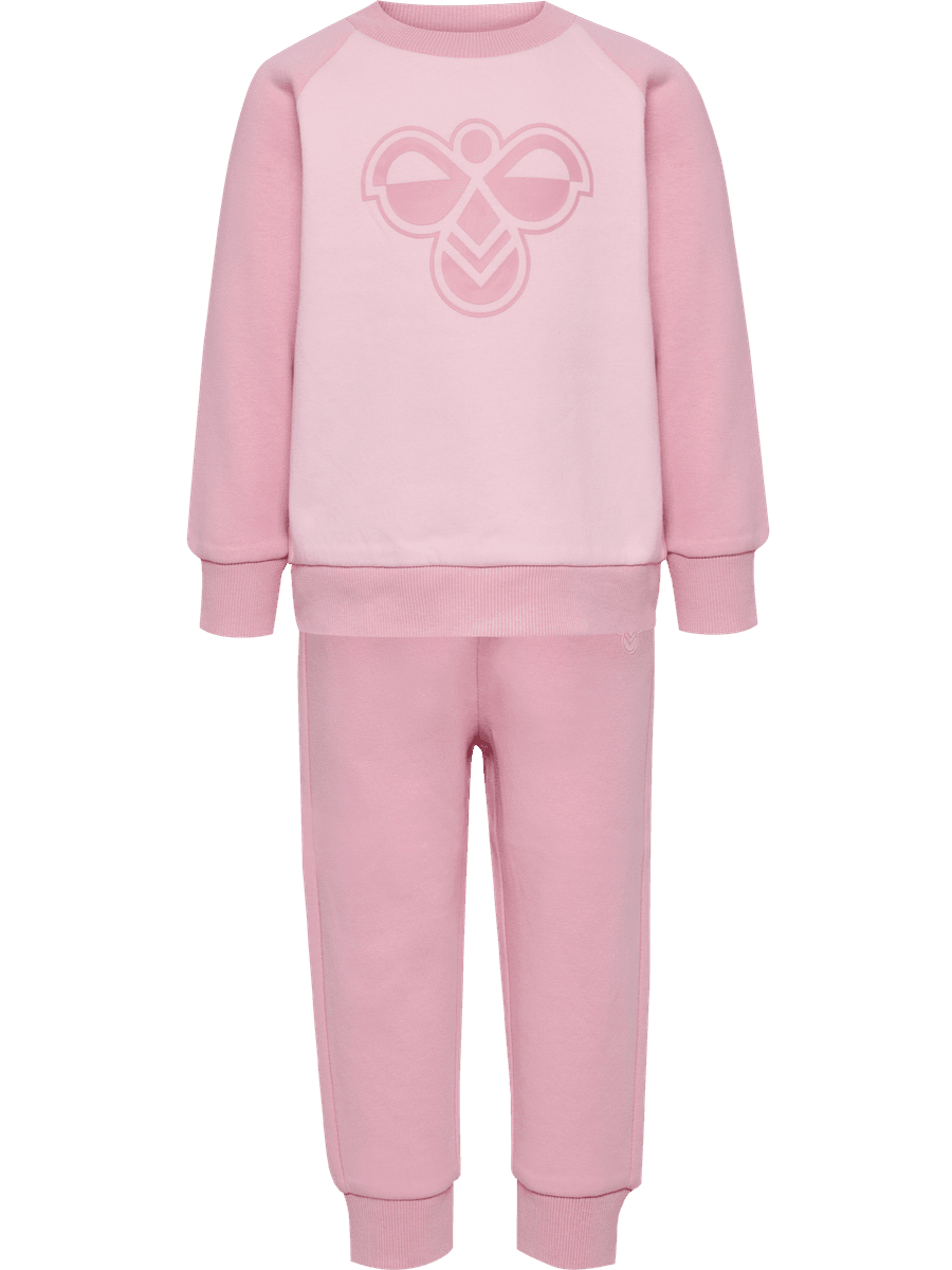 Hummel Bumble Joggedress til barn - pink nectar