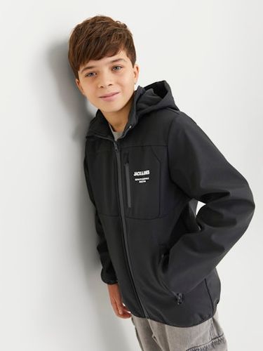 Jack & Jones Theo Softshell jakke til junior - black
