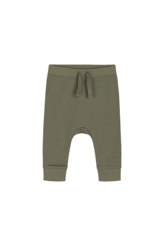 Hust & Claire Gaby ull/bambus bukse - khaki