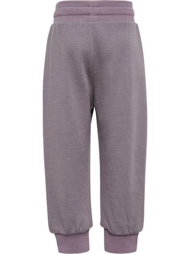 Hummel Bee Mini ull/bomull bukse - gray ridge lilla