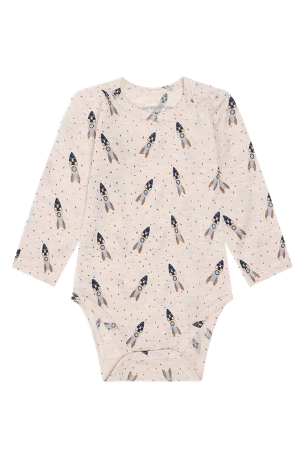 Hovedbilde Hust & Claire Bocel Rocket ull/tencel body til ...
