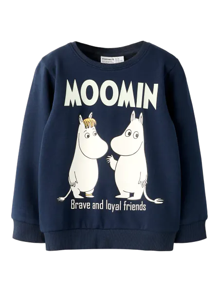 Hovedbilde Name It Moomin genser  - navy blazer