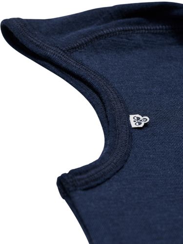 Hummel Mini ull ribb balaclava - dress blues