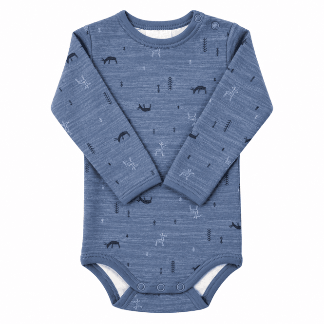 Hovedbilde Blinke Nordic ull/bambus body - china blue