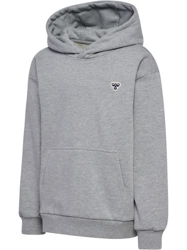 Hummel Jr Loose Bee hoodie - grey melange 