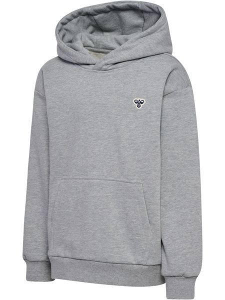 Hovedbilde Hummel Jr Loose Bee hoodie - grey melange 