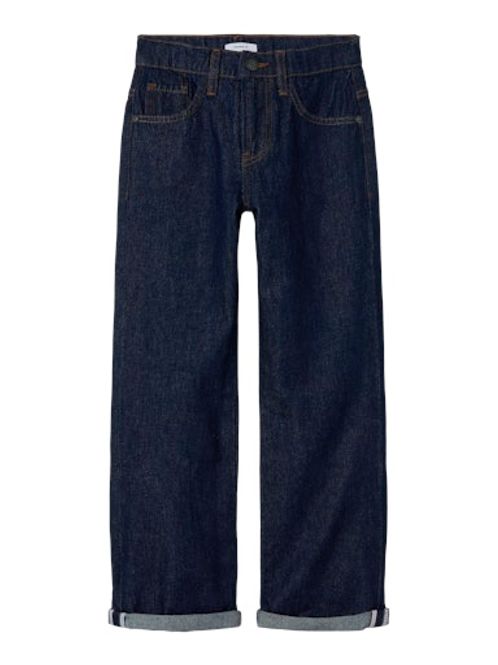 Hovedbilde Name It Ryan straight jeans - dark blue denim