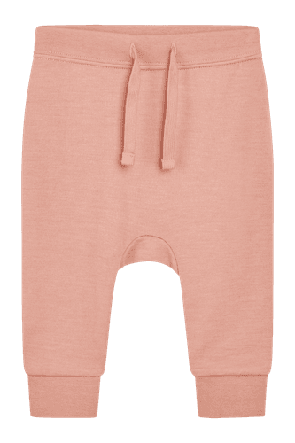 Hust & Claire Gaby ull/bambus joggebukse - ash rose