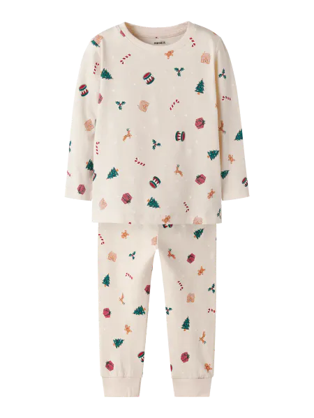 Hovedbilde Name It Julepysj til barn - whitecap grey
