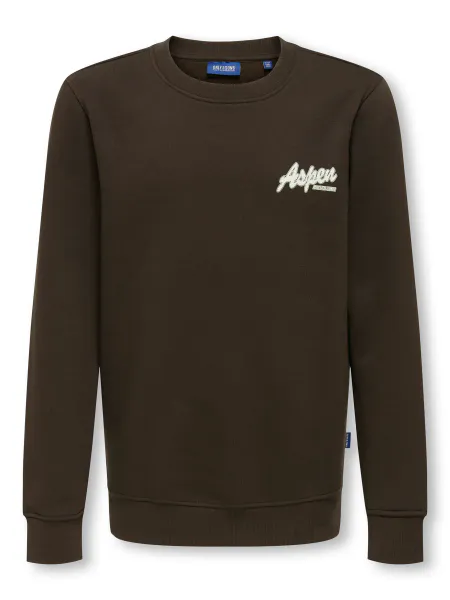 Hovedbilde Only & Sons Connor Snow genser - coffe bean