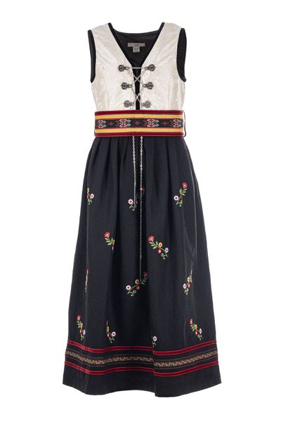 Hovedbilde Salto Leah festdrakt til pike - champagne