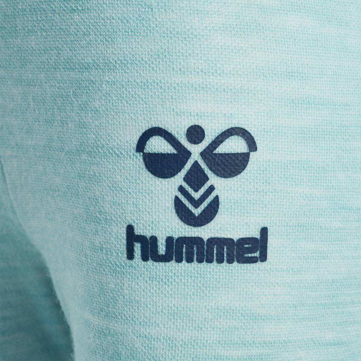 Hummel Wolly ull/bambus tights - mineral blue