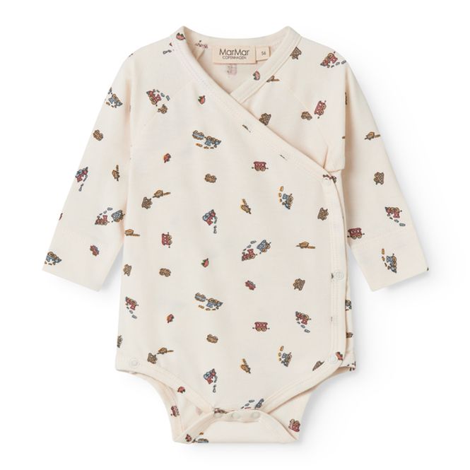 Hovedbilde MarMar Belito omslagsbody til baby - Trains