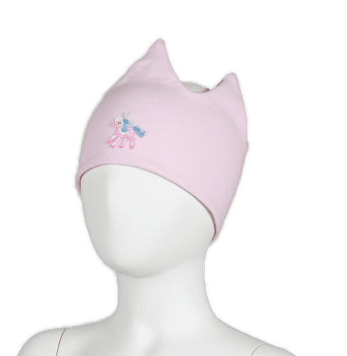 Kivat Enhjørning Kronepannebånd til barn  - lyserosa